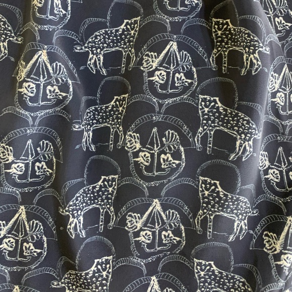 Family Affairs x UO Size Small Ariel Long Sleeve Baby Doll Dress With Belt - Picture 11 of 12